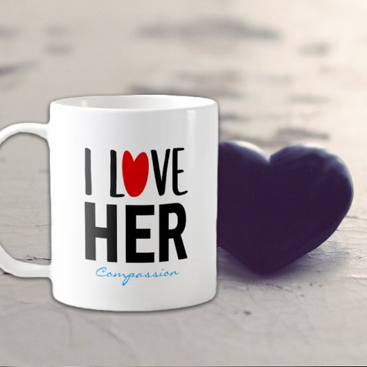 Mug Saint-Valentin personnalisé