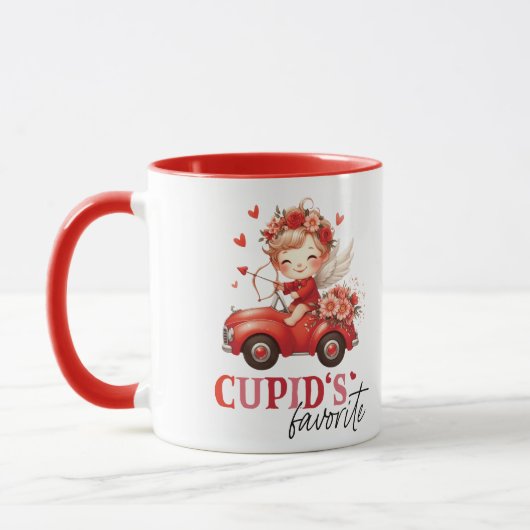 Mug Saint Valentin préféré de Cupid (Gauche)
