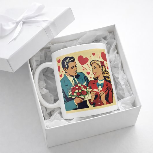 Mug Saint Valentin Rétro et Impertinent