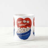 Mug Saint-Valentin Rétro, Popcorn Pose une Question Ri (Centre)