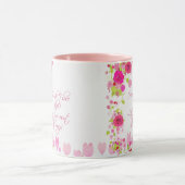 Mug Saint-Valentin Roses Roses Romantiques (Centre)