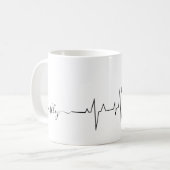 Mug Saint Valentin Shih tzu Amoureux des chiens Heartb (Devant gauche)