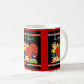 Mug Saint-Valentin Terrier Écossais Ne Rigole Pas (Devant droit)