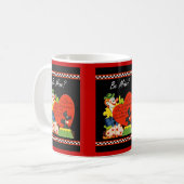 Mug Saint-Valentin Terrier Écossais Ne Rigole Pas (Devant gauche)