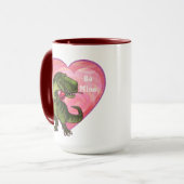 Mug Saint Valentin Tyrannosaurus (Devant gauche)