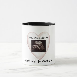 Mug Saint Valentin Ultrasound Nouveau papa 