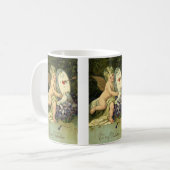 Mug Saint-Valentin victorien, oiseaux de l'amour d'ang (Devant gauche)