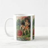 Mug Saint Valentin victorienne vintage, Offre d'amour (Gauche)