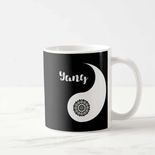 Mug Saint-Valentin Yin & Yang Couple Mignon Assorti (Droite)