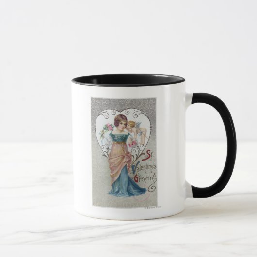 Mug Saint-Valentin's Greeting Cupid (Droite)