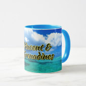 Mug Saint-Vincent-et-les Grenadines (Devant droit)