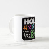 Mug saint vous avez trente ans (Devant gauche)