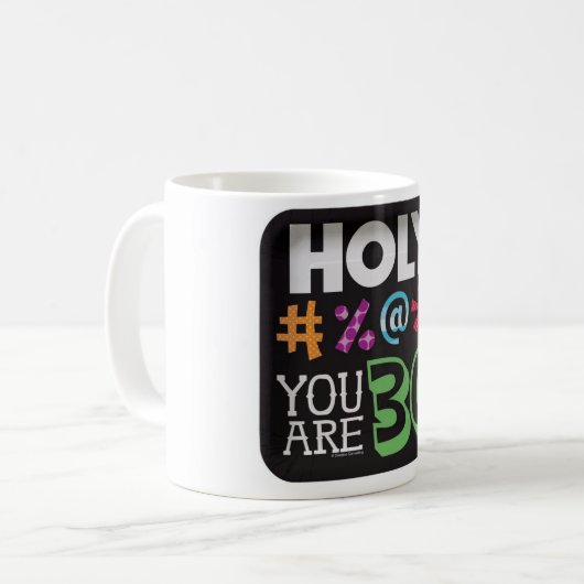Mug saint vous avez trente ans (Devant gauche)