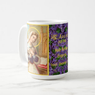 Mug Sainte Adélaïde, Sainte-Romaine Impératrice (LT 03