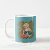 Mug Sainte-Anne et la BVM dans un Quatrefoil barbelé ( (Gauche)