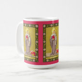 Mug Sainte Audrey (Etheldreda) (P 003) (Devant gauche)
