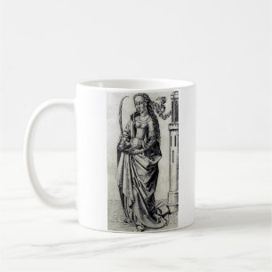 Mug Sainte-Barbe de la Tour Art Graphique Sacré