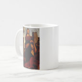 Mug Sainte-Barbe Icône Sacrée Art Graphique (Devant gauche)