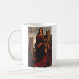 Mug Sainte-Barbe Icône Sacrée Art Graphique