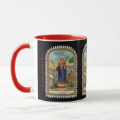 Mug Sainte Catherine d'Alexandrie en robe égyptienne (Gauche)