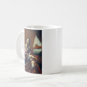 Mug Sainte Cécile Premium "Concert céleste" Impression (Devant gauche)