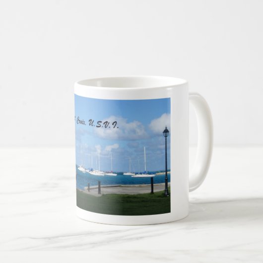 Mug Sainte-Croix, U.S.V.I. (Devant droit)