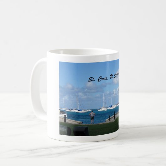Mug Sainte-Croix, U.S.V.I. (Devant gauche)