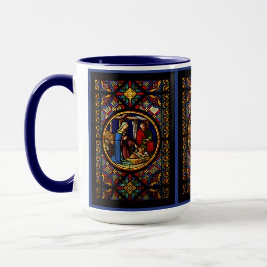 Mug Sainte Famille "Vitrail" (Gauche)