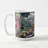 Mug Sainte Philomène percée de flèches (Gauche)