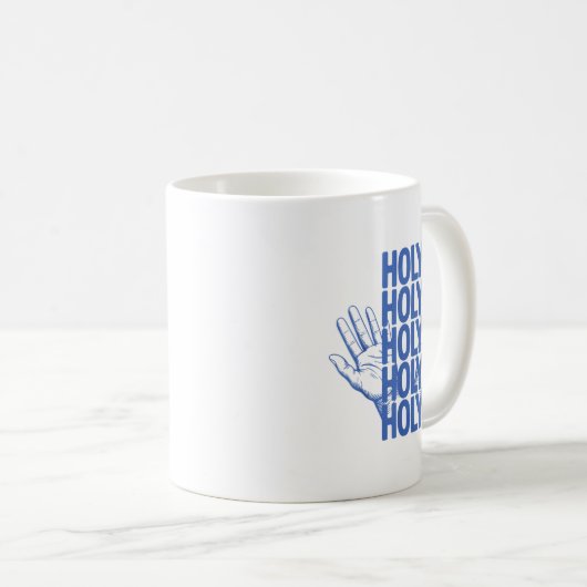 Mug Sainte Sainte Sainte Sainte Sainte Vénération Conc (Devant droit)