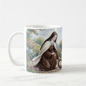 Mug Sainte Thérèse dans le jardin du couvent (Gauche)