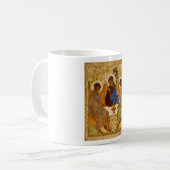 Mug Sainte Trinité Icon Rublev Byzantine Catholique Ca (Devant gauche)