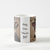 Mug Sainte vache Vous avez 50 ans ! (Centre)