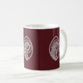 Mug Sainte Vierge Marie, dentelle (Devant droit)