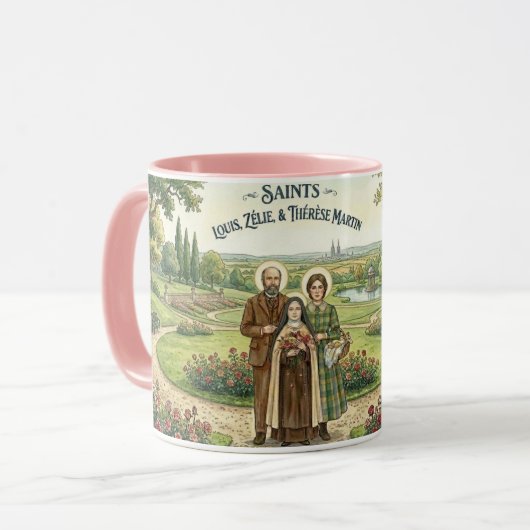 Mug Saints Louis, Zélie & Thérèse Martin (Devant gauche)