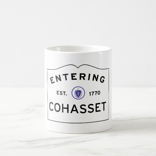 Mug Saisie des MASSACHUSETTS DE COHASSET (Centre)