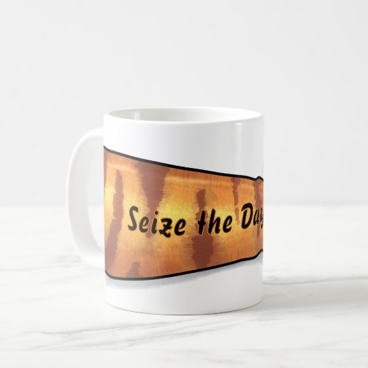 Mug Saisir le jour Chat Grab (Devant gauche)