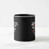 Mug Saisir le Jour - Roses Rouges - Crâne Memento Mori (Centre)