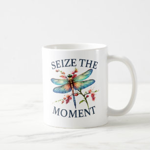 Mug Saisir Le Moment - libellule Artistique