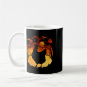 Mug Saison Automne Halloween Costume de poulet (Gauche)