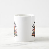 Mug Saison Blanche Chaud Calico Chat (Centre)