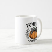 Mug Saison citrouille automne (Devant droit)