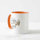 Mug Saison citrouille d'épices Musique (Devant gauche)