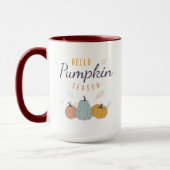 Mug Saison Citrouille Hello (Gauche)