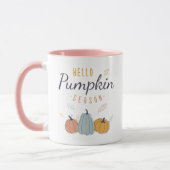 Mug Saison Citrouille Hello (Gauche)