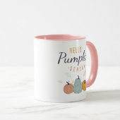 Mug Saison Citrouille Hello (Devant droit)