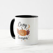 Mug Saison Cosy et Effrayante (Devant gauche)