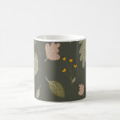 Mug Saison d'automne avec Feuille et Plante (Centre)