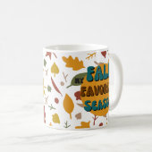 Mug Saison d'automne Mon saison préférée Saison super  (Devant droit)