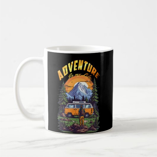 Mug Saison d'aventure Rustique (Gauche)